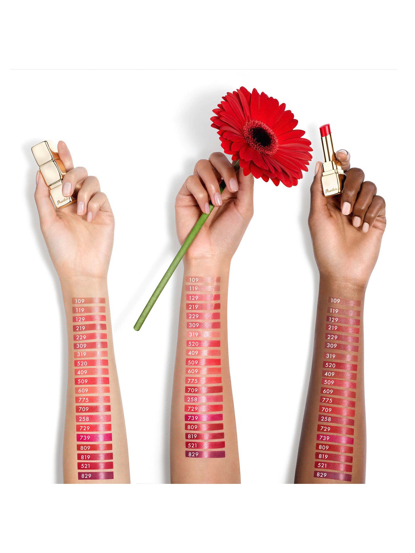 KissKiss Shine Bloom 95% Naturally-Derived Ingredients Lipstick