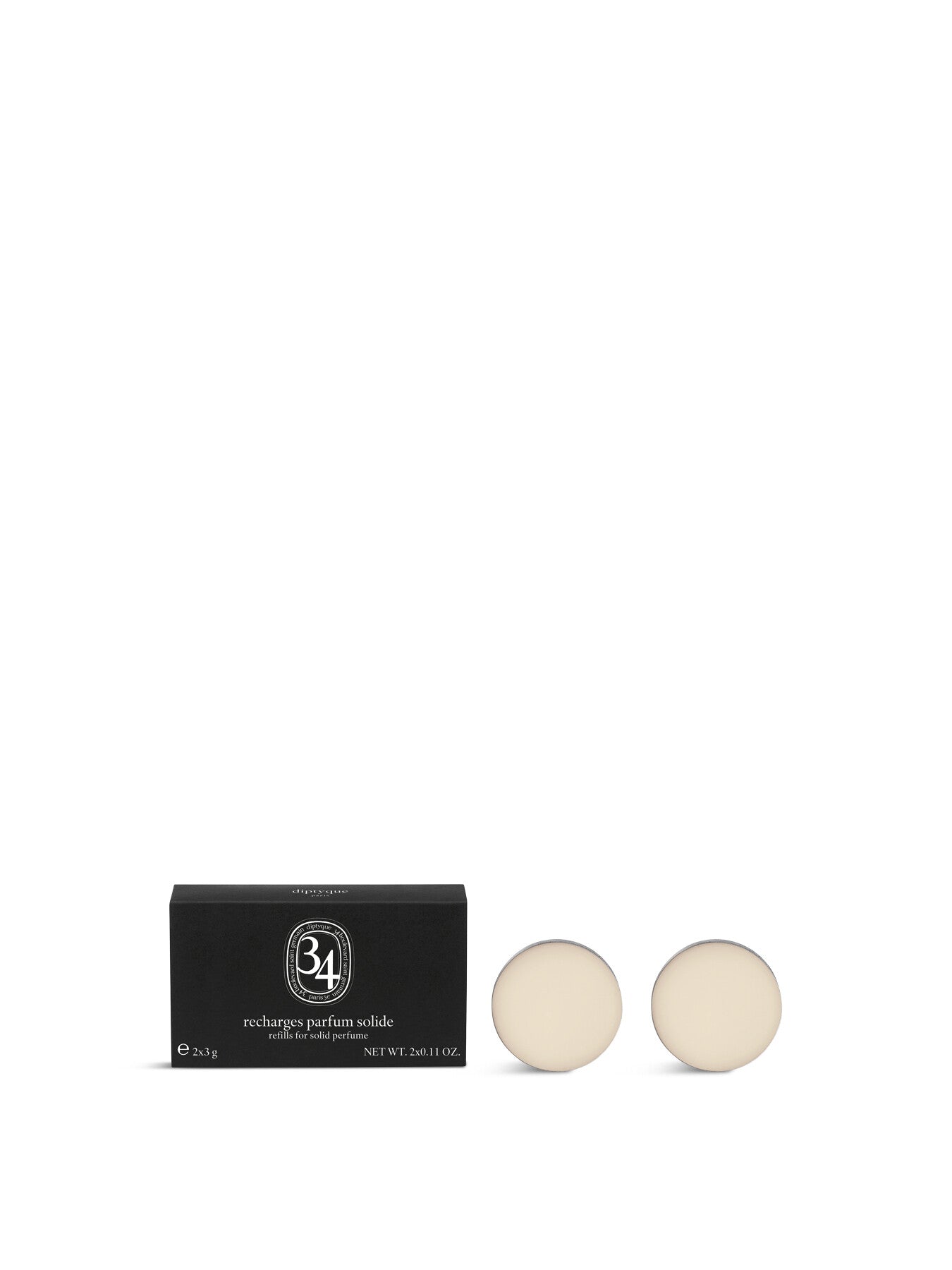 34 Boulevard Solid Perfume Refills 2x3g