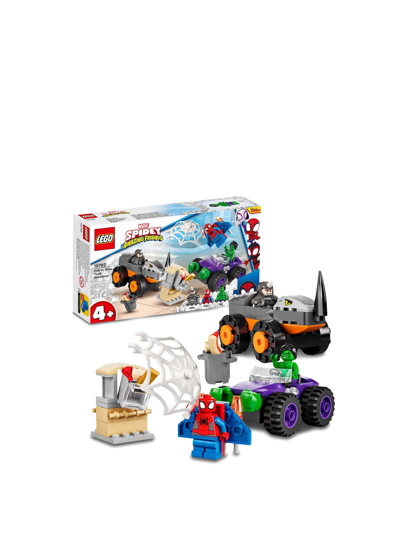 Marvel Hulk vs. Rhino Showdown Truck Set 10782