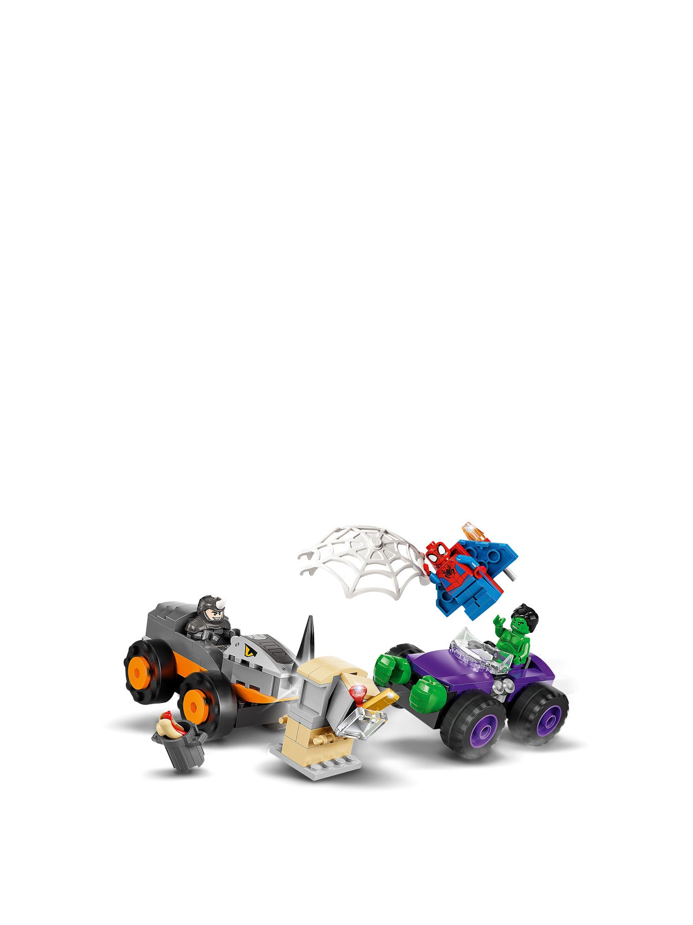 Marvel Hulk vs. Rhino Showdown Truck Set 10782