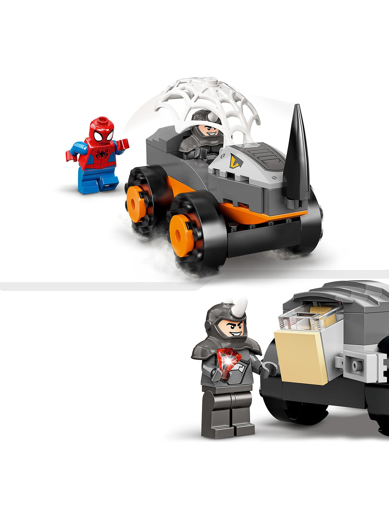Marvel Hulk vs. Rhino Showdown Truck Set 10782