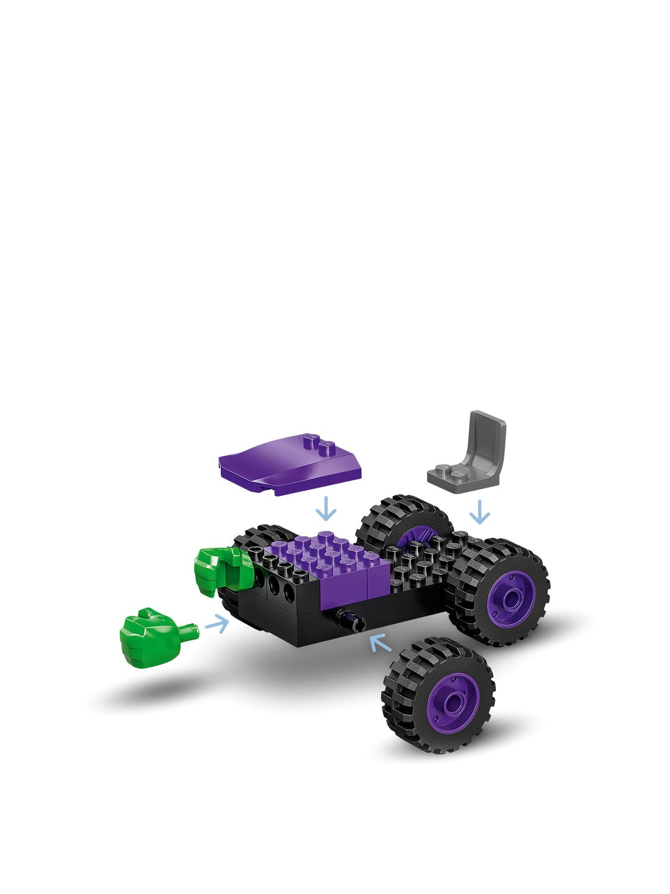 Marvel Hulk vs. Rhino Showdown Truck Set 10782