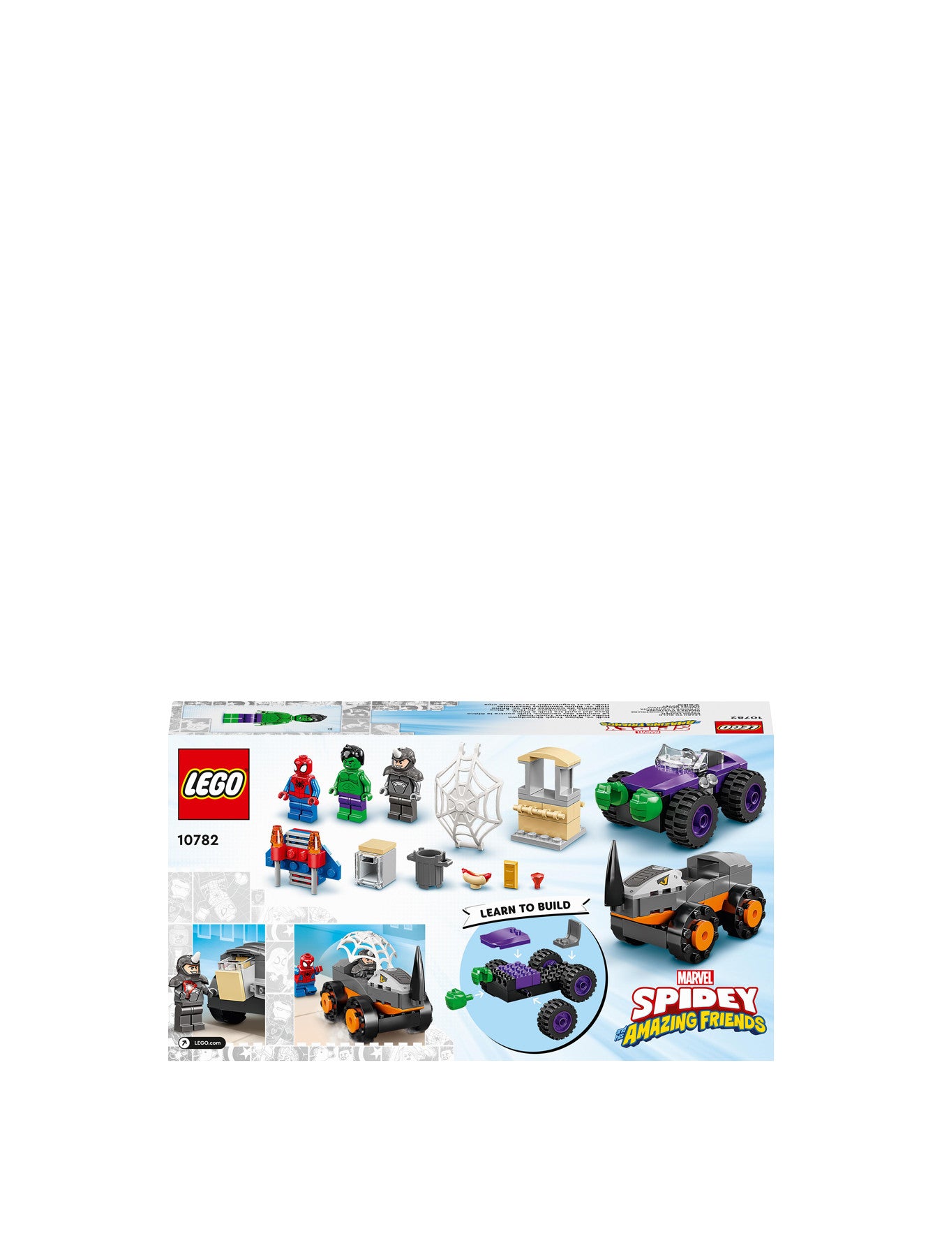 Marvel Hulk vs. Rhino Showdown Truck Set 10782