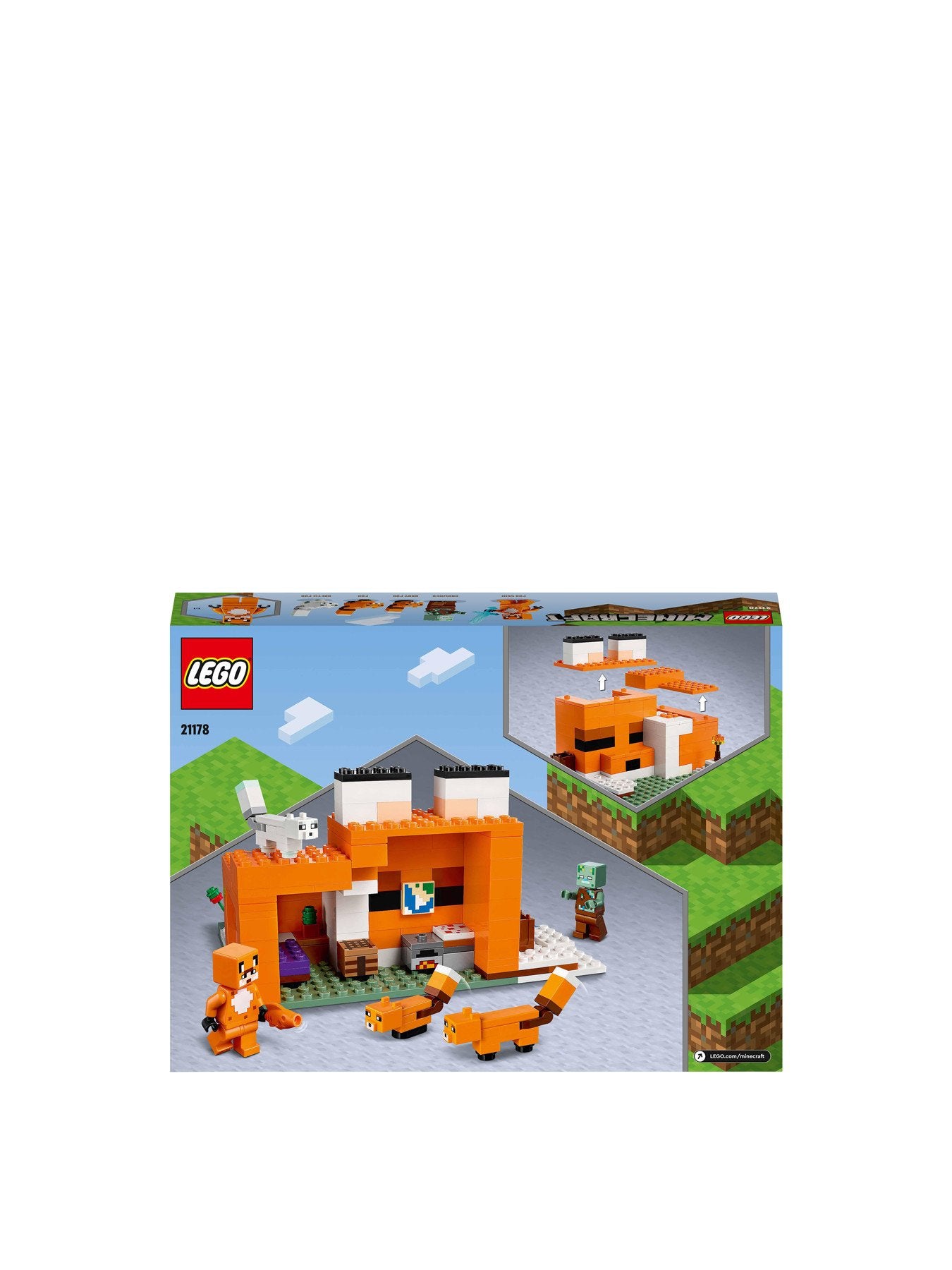 Minecraft The Fox Lodge Building Toy 21178