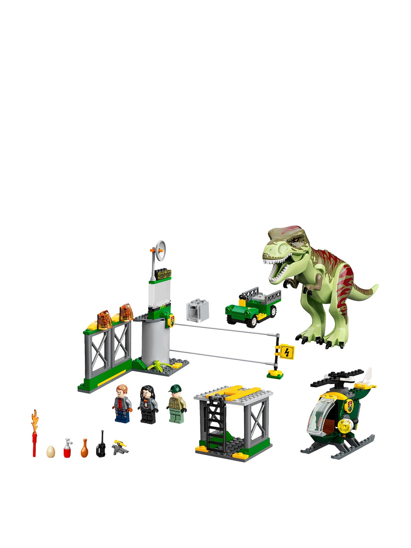 Jurassic World T. Rex Dinosaur Breakout Toy Set 76944