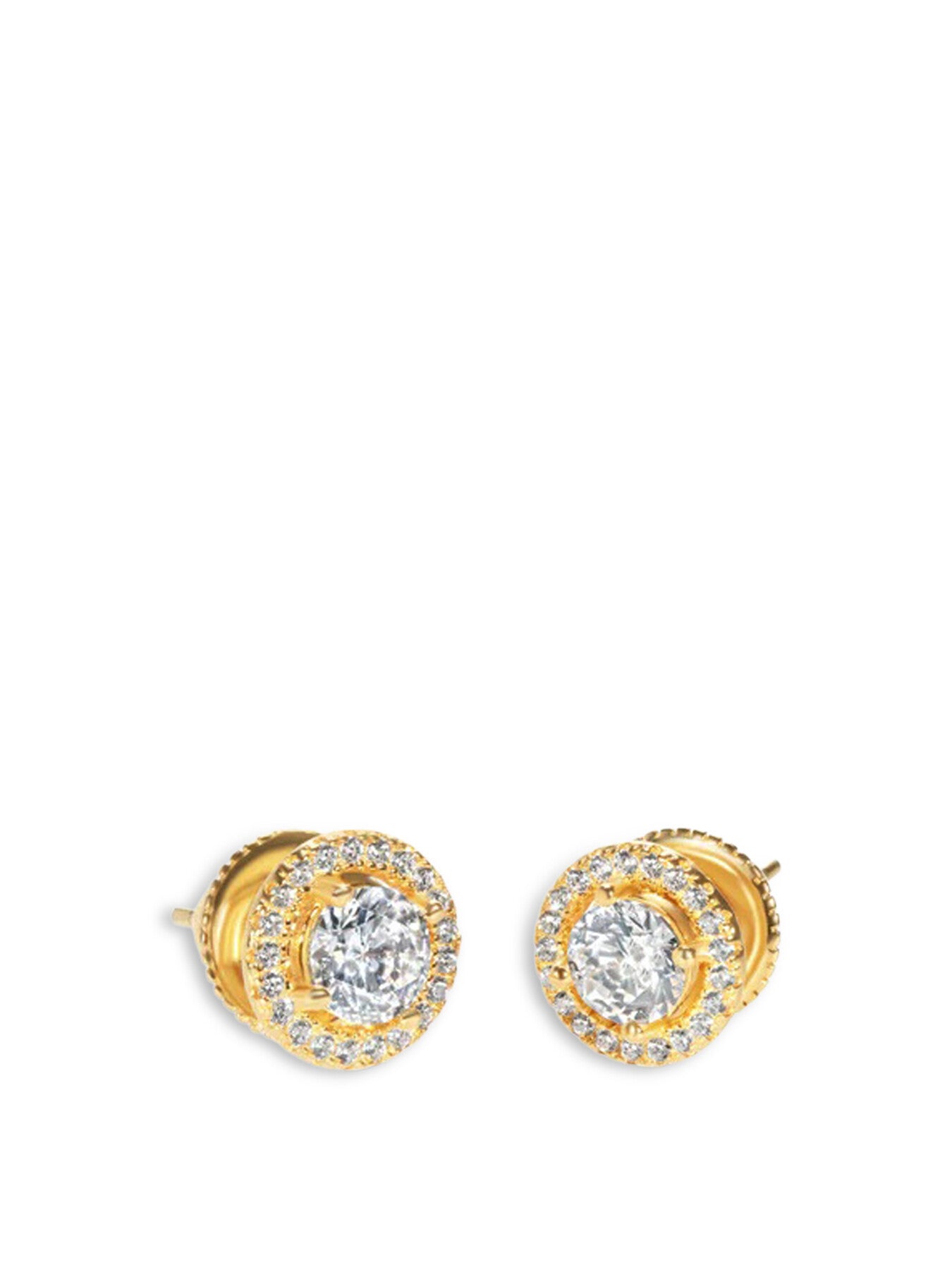Gwen Round Borderset Studs