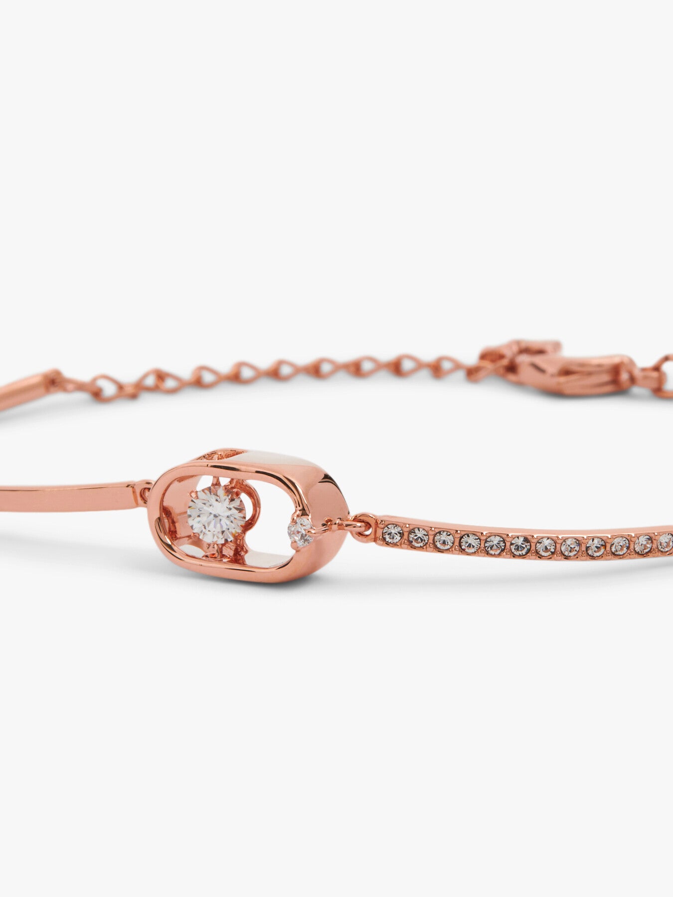 Swarovski Sparkling Dance Oval Bracelet