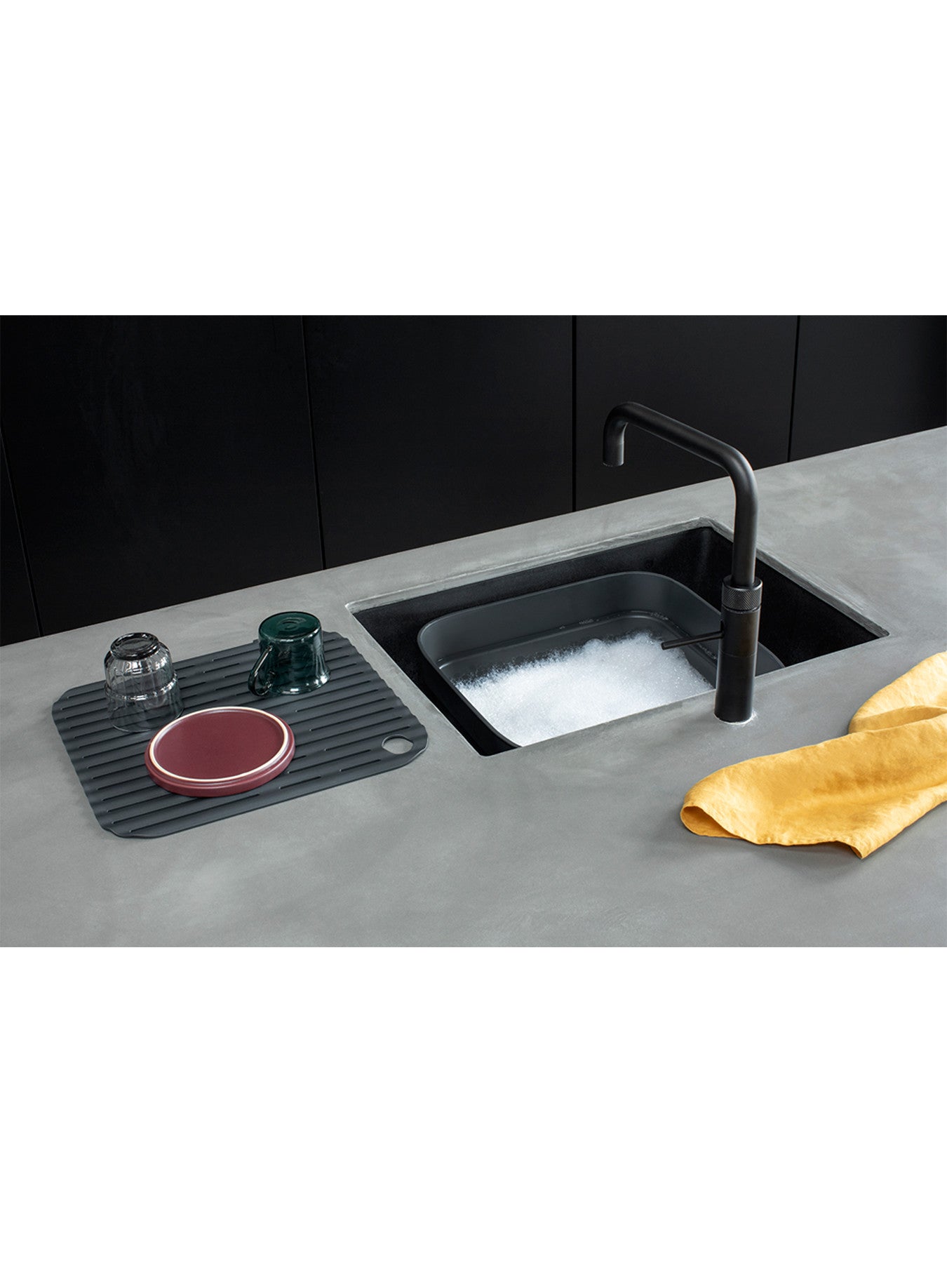 SinkSide Washing Up Bowl with Drying Tray