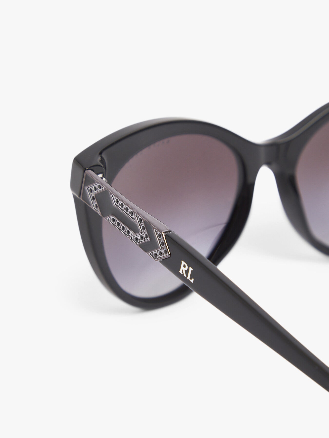 Oversized Round Cat Eye Acetate Sunglasses