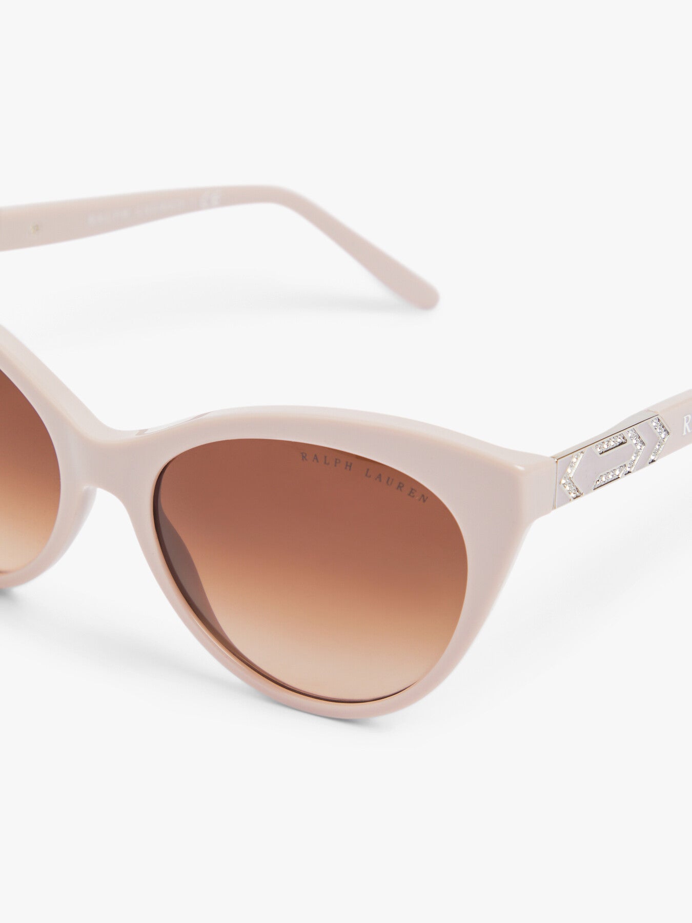 Oversized Round Cat Eye Acetate Sunglasses
