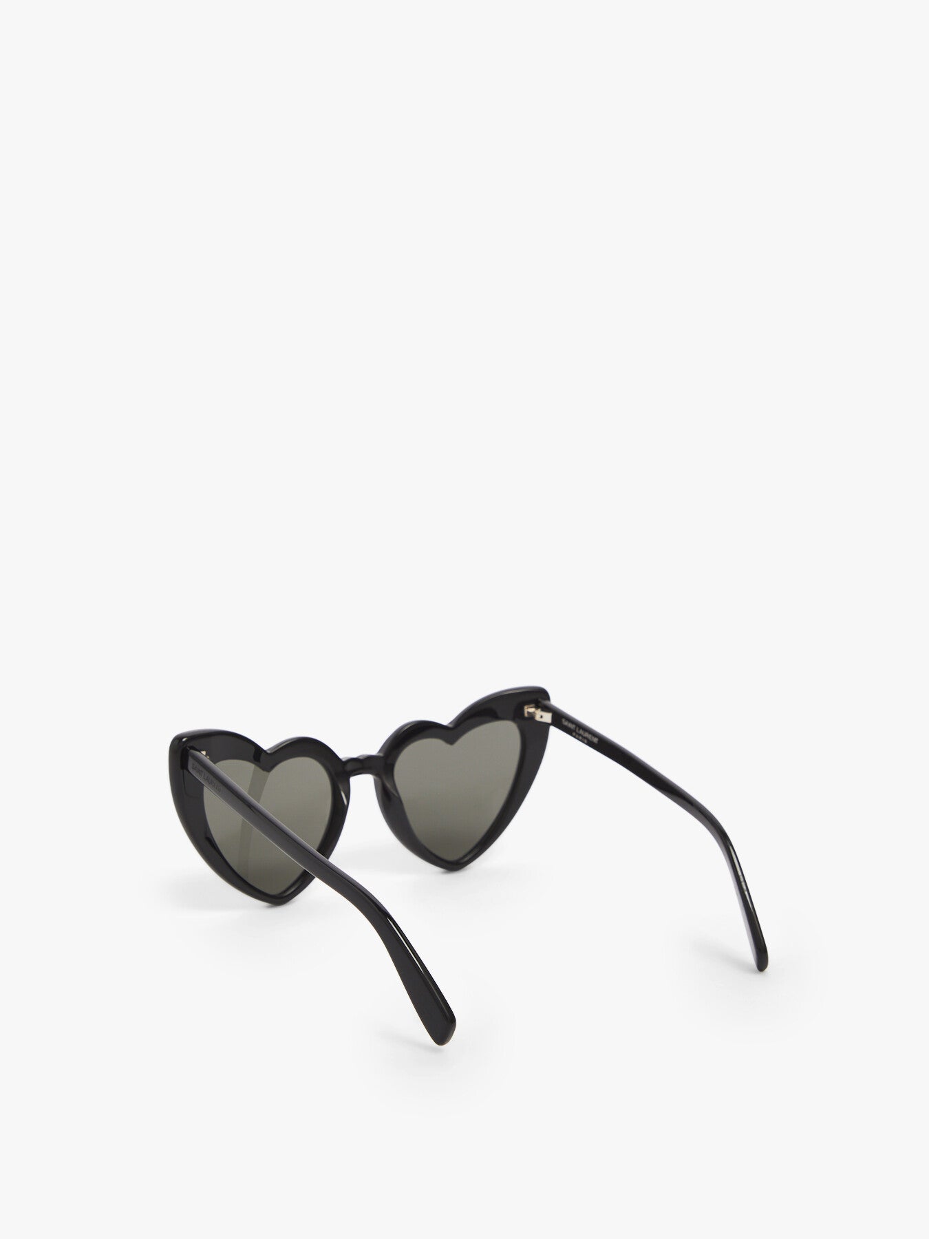 SL181 Lou Lou Oversized Heart Shaped Black Sunglasses