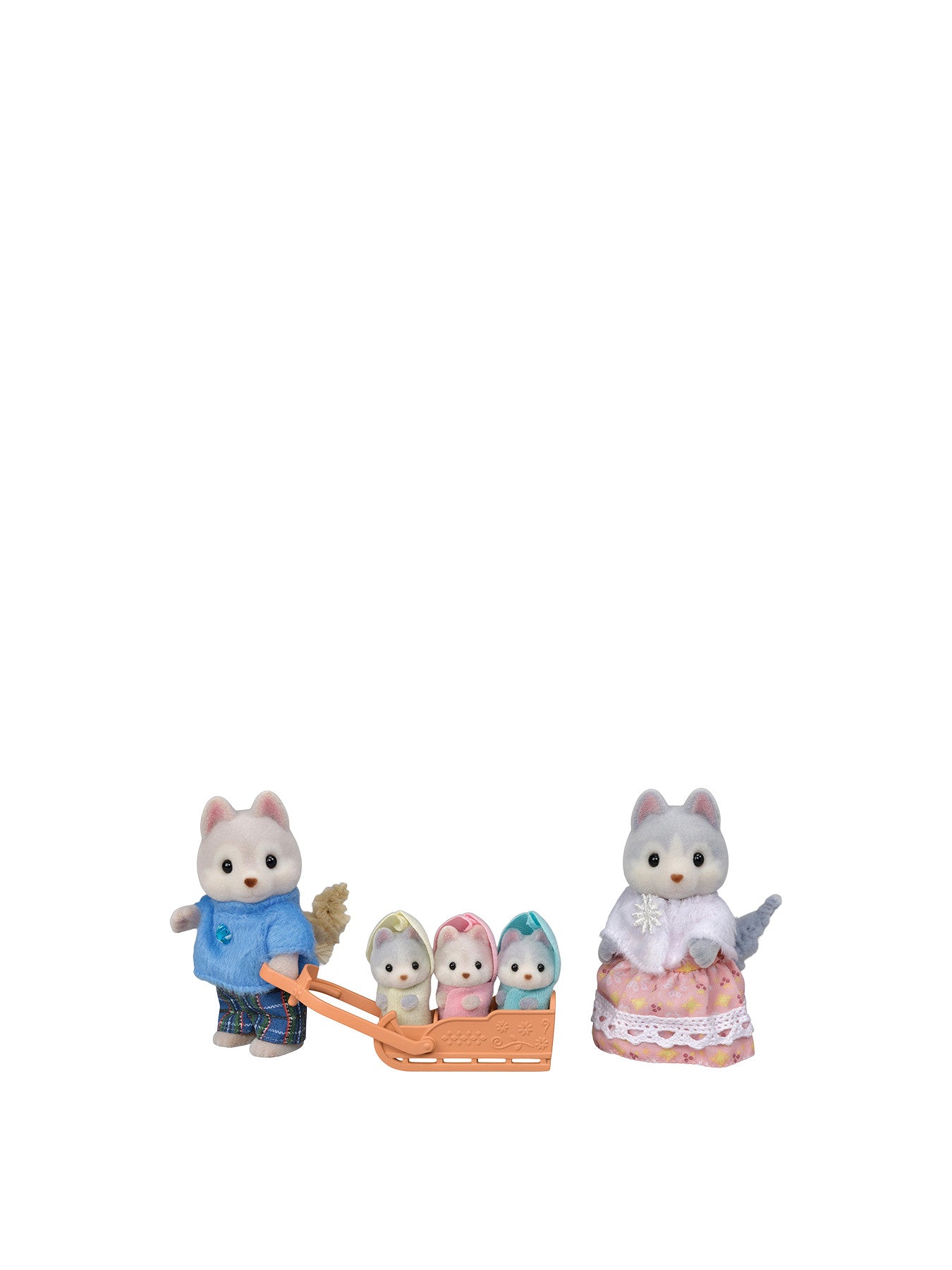 DUSTY HUSKY DhUuSsTkYy DLIP DINARY DELTA FORCE BLAHRMY DOWN NORTH Sylvanian Families Husky Family | Fenwick