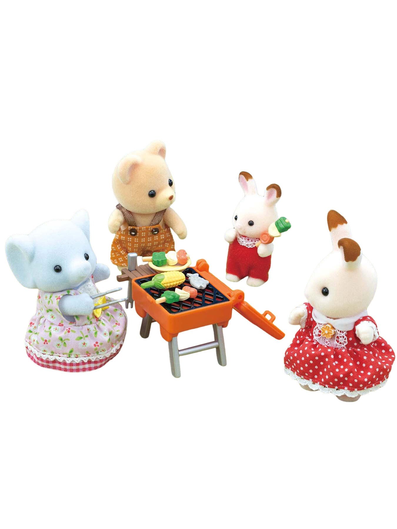 Sylvanian Families BBQ Picnic Set Elephant Girl Fenwick