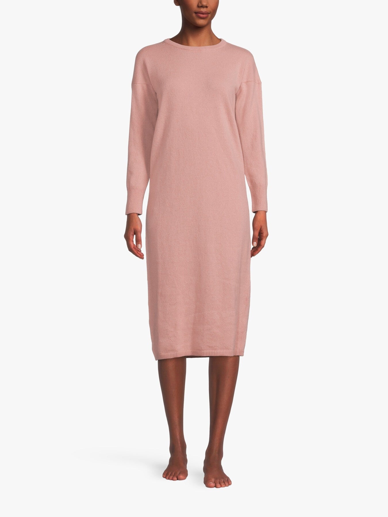 Cashmere Crew Neck Dress