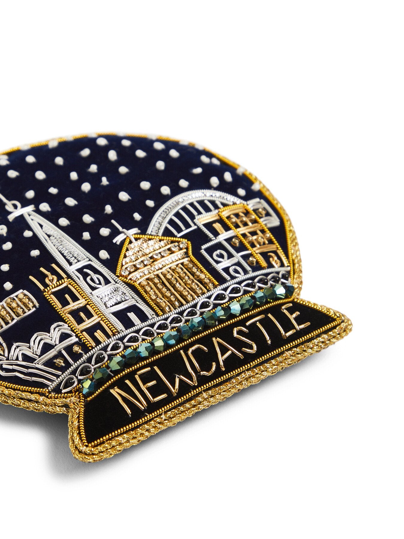 Newcastle Snow Globe Tree Decoration