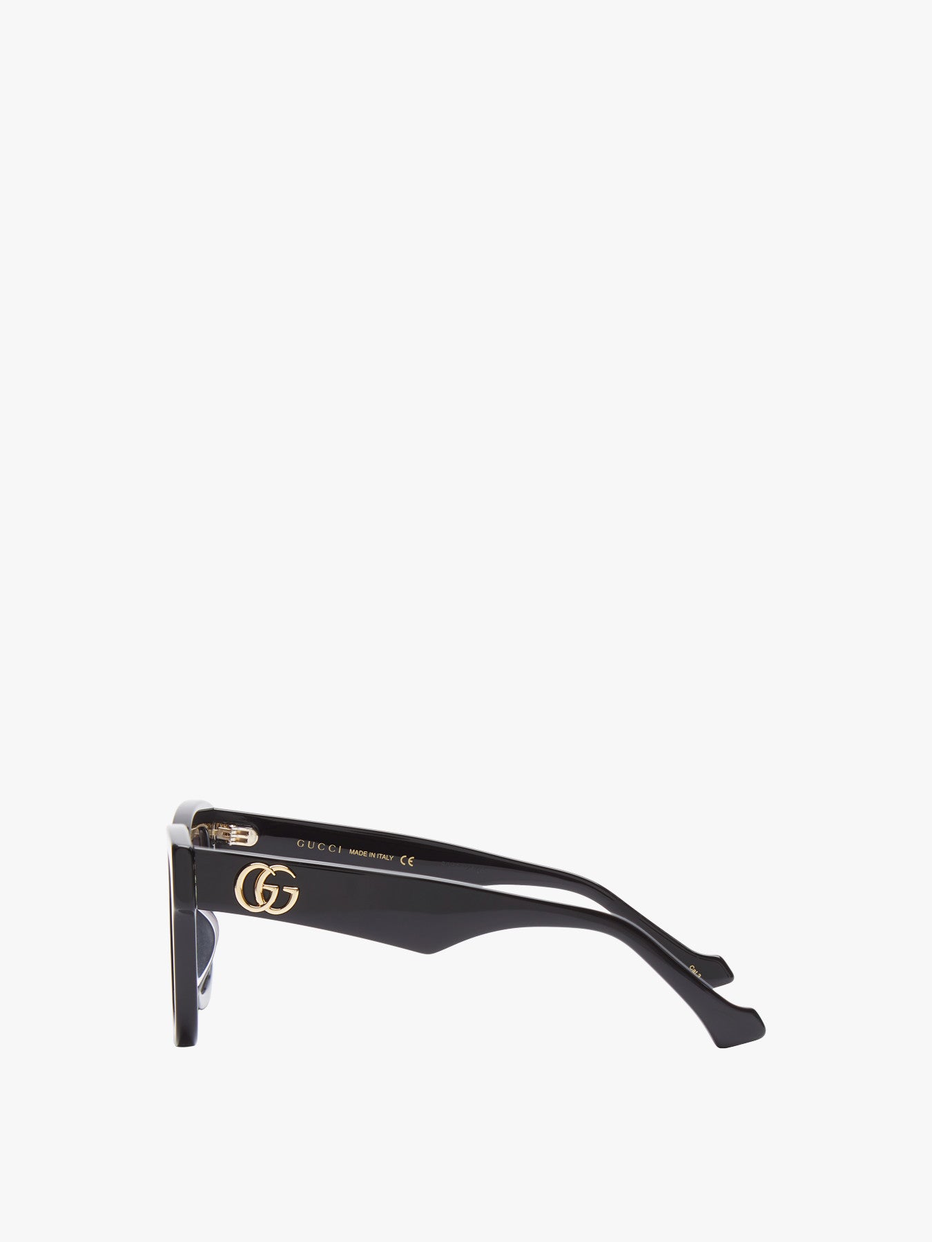 Contrast Arm Square Sunglasses