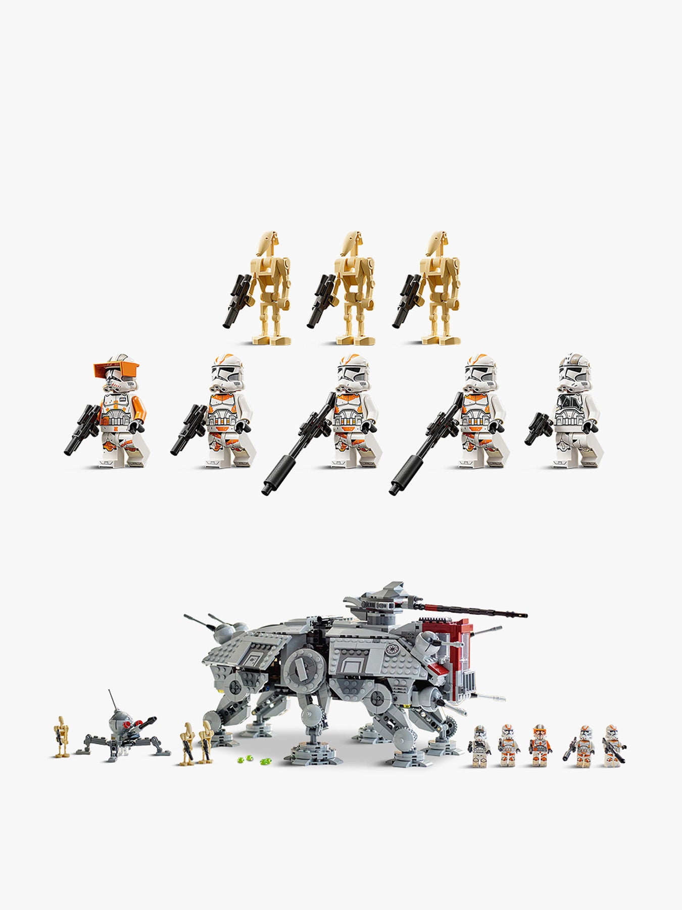 Star Wars AT-TE Walker Buildable Toy 75337