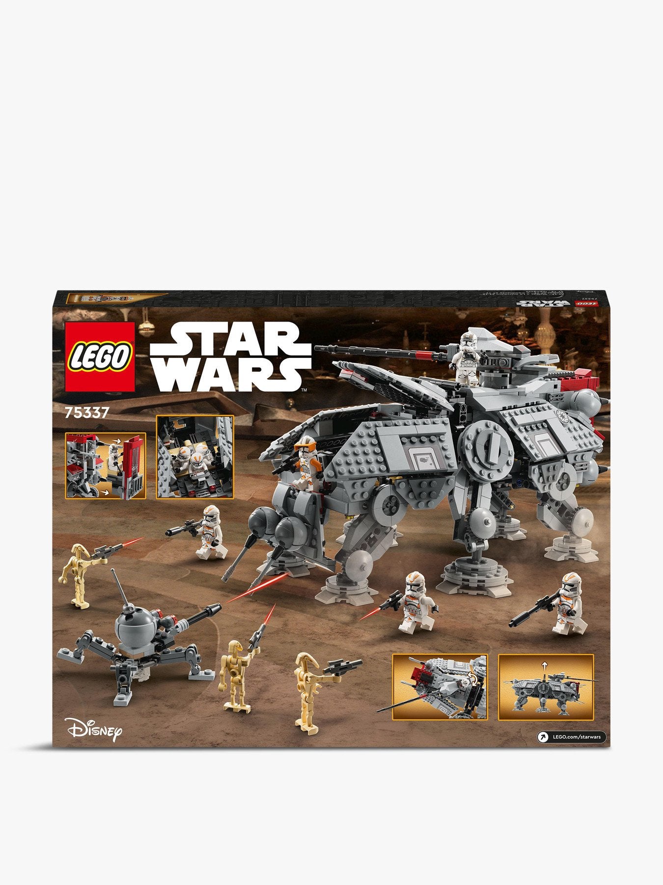 Star Wars AT-TE Walker Buildable Toy 75337