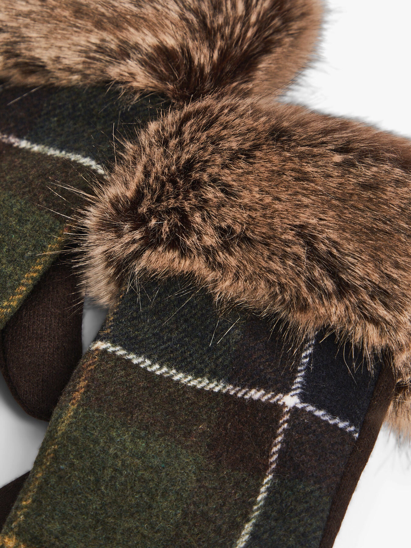 Barbour Ridley Tartan Gloves