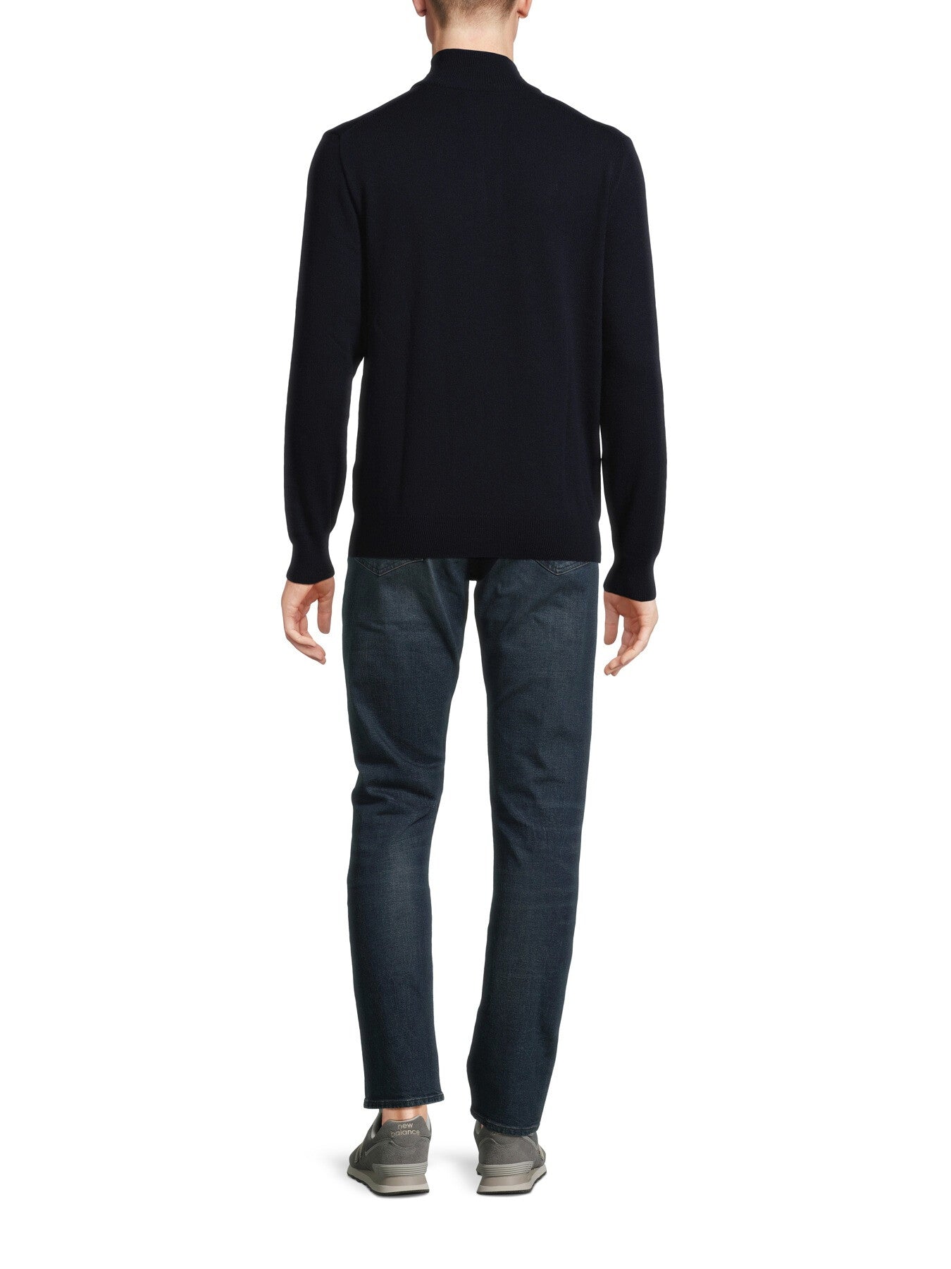 Quarter Zip Merino Wool Sweater
