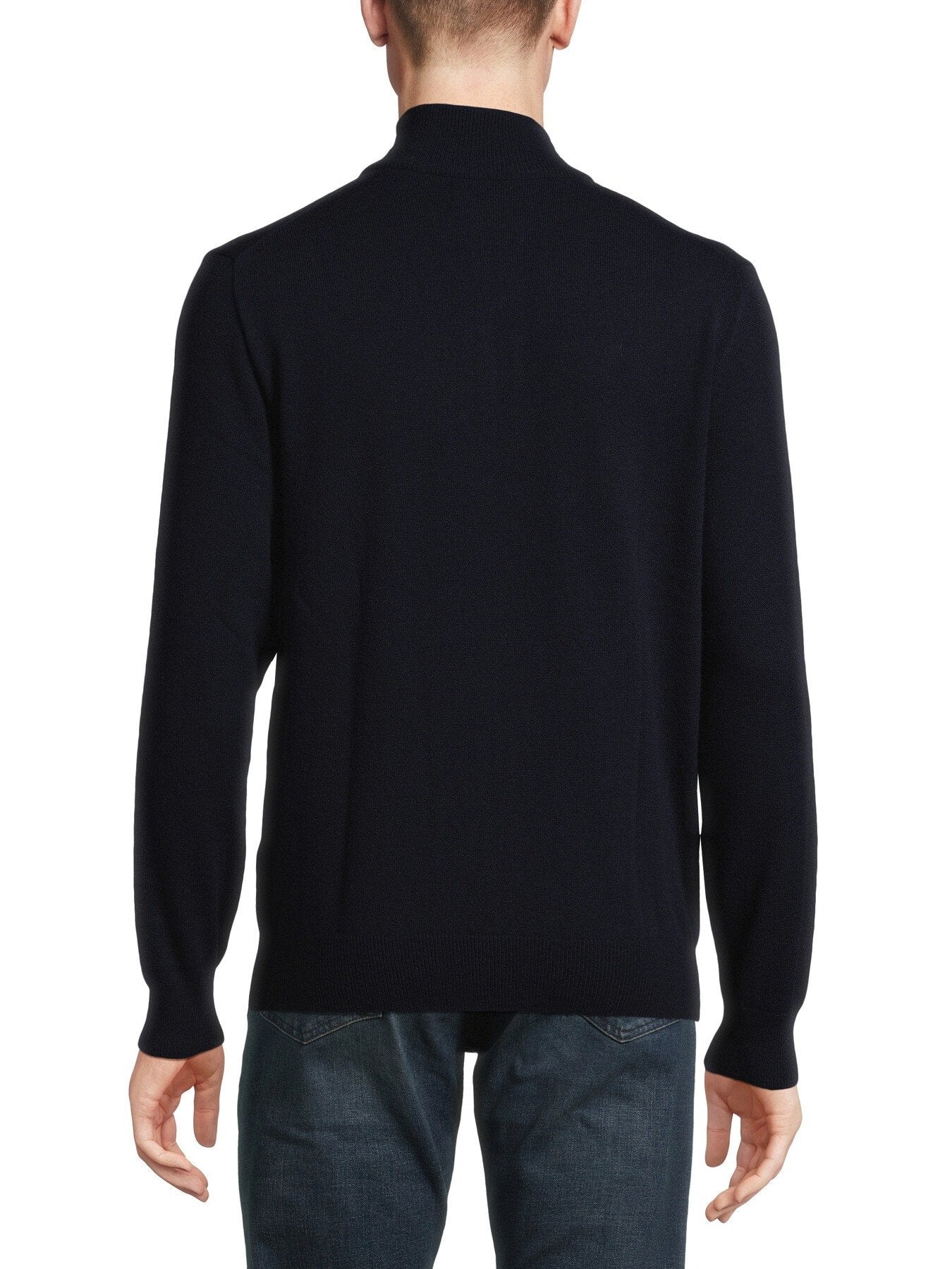 Quarter Zip Merino Wool Sweater