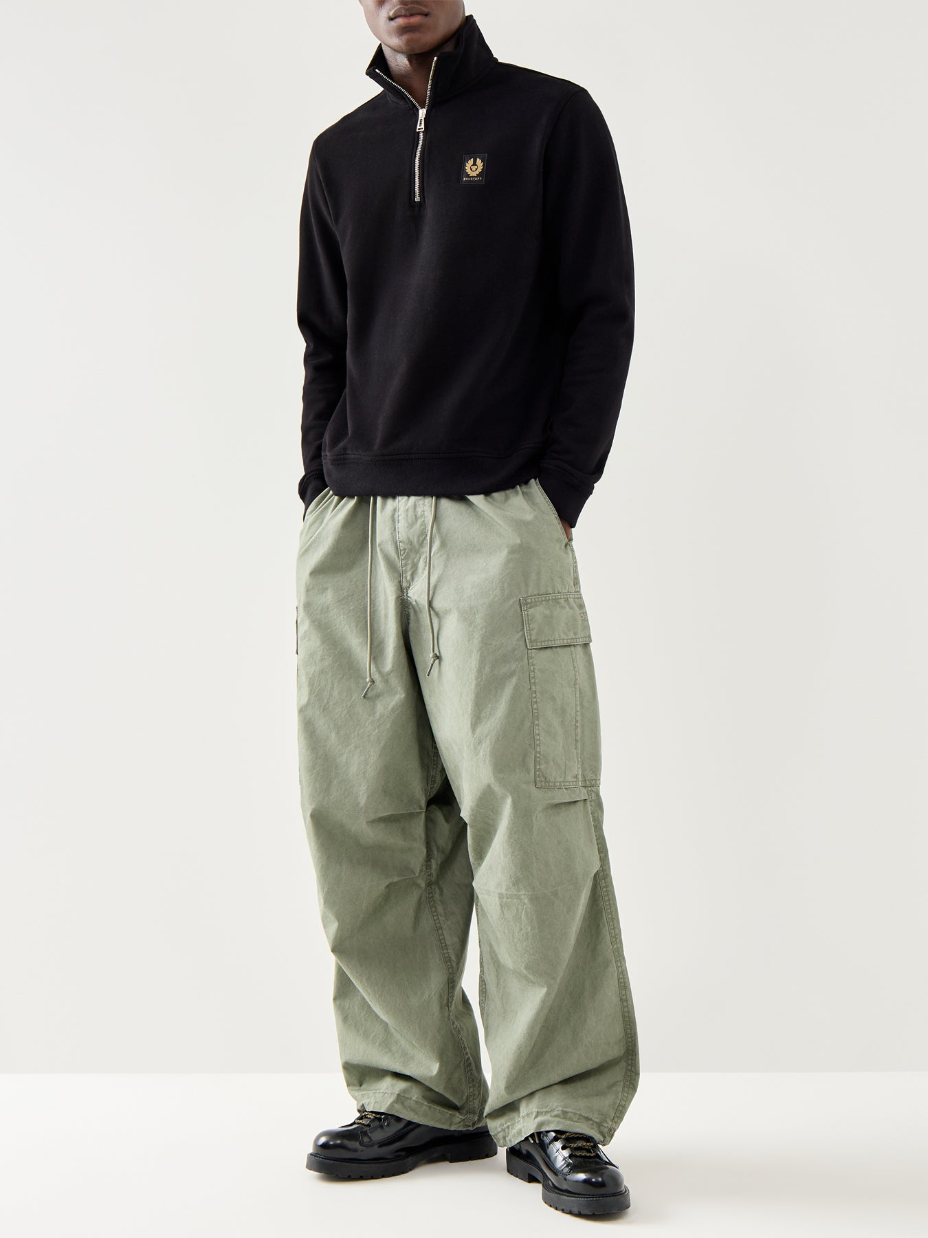 Belstaff 1/4 Zip Sweatshirt