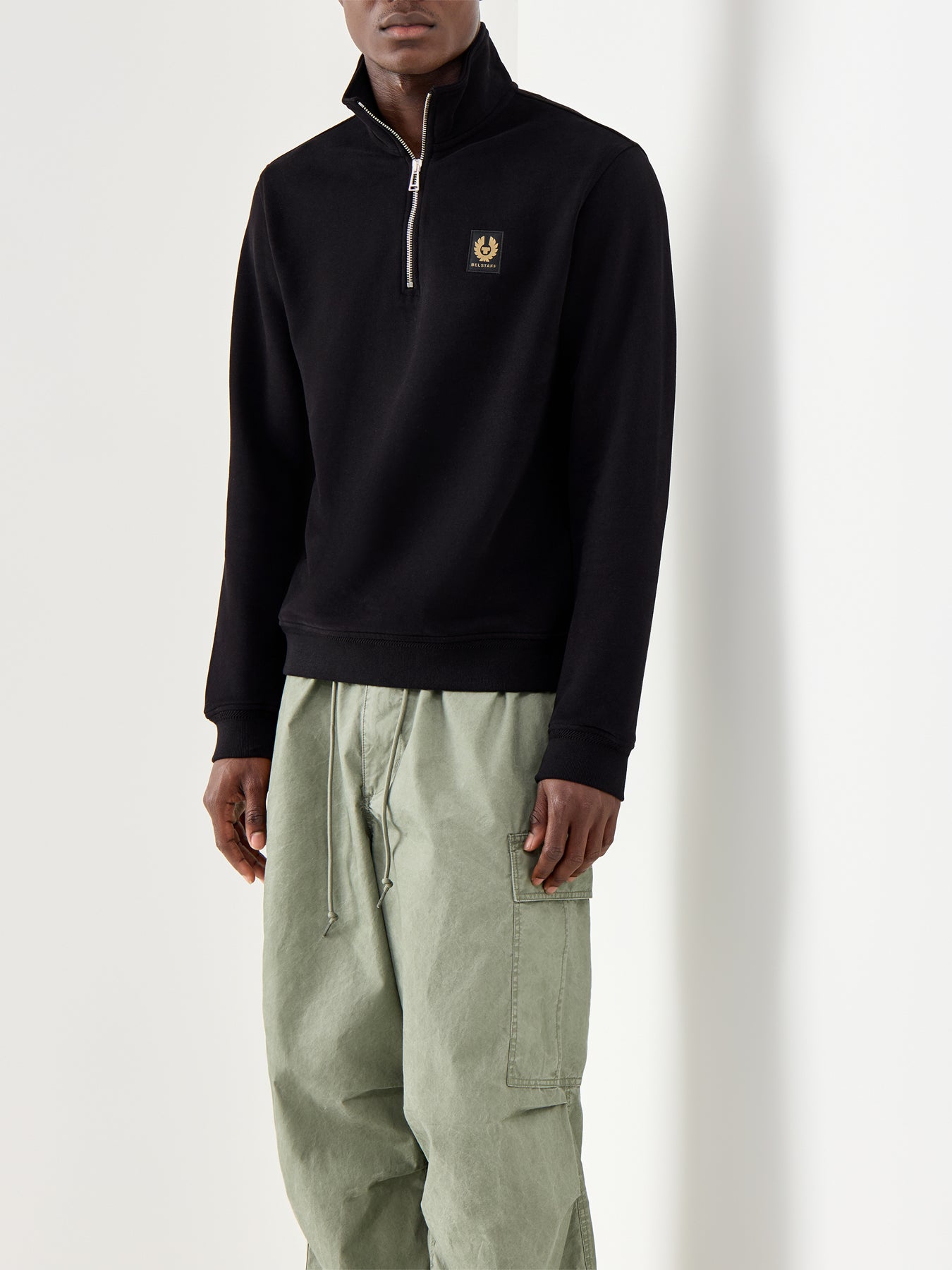 Belstaff 1/4 Zip Sweatshirt
