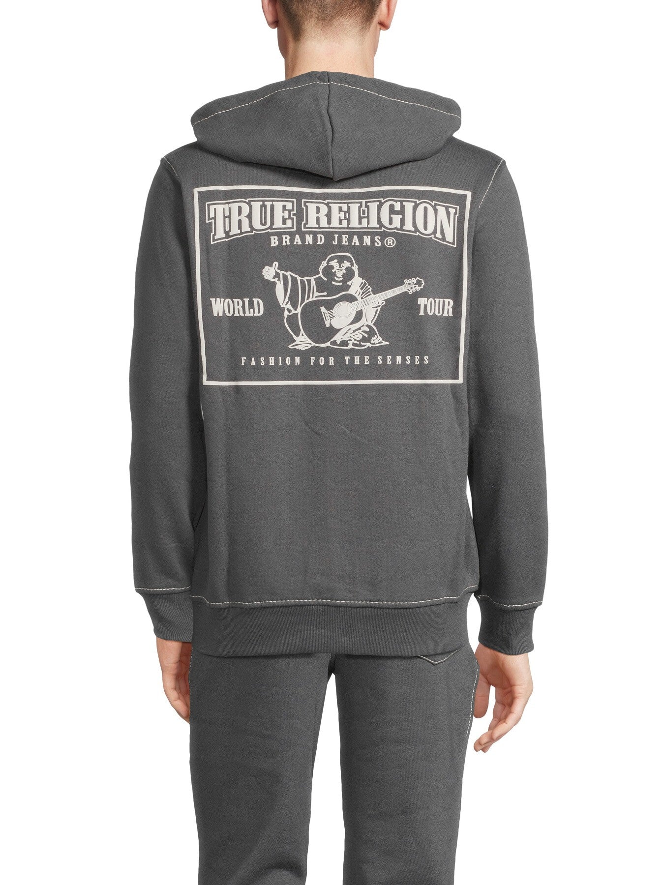 Big T Zip Up Hoodie