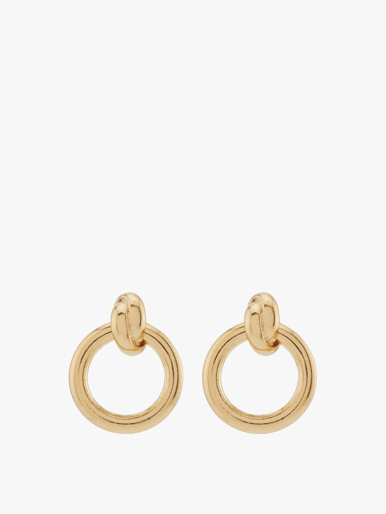 Double Link Stud Earrings