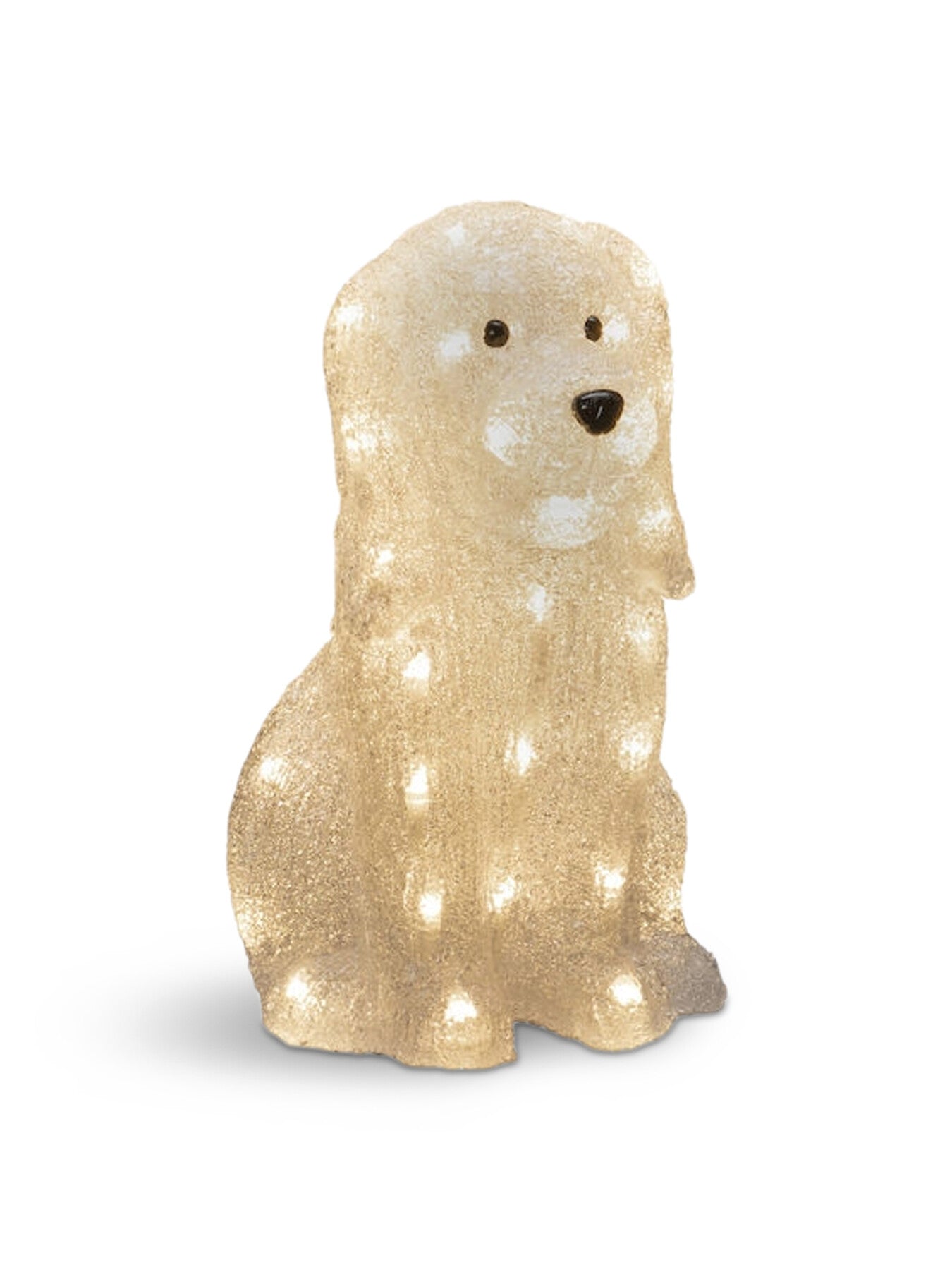 Acrylic Dog Warm White Led 31 cm