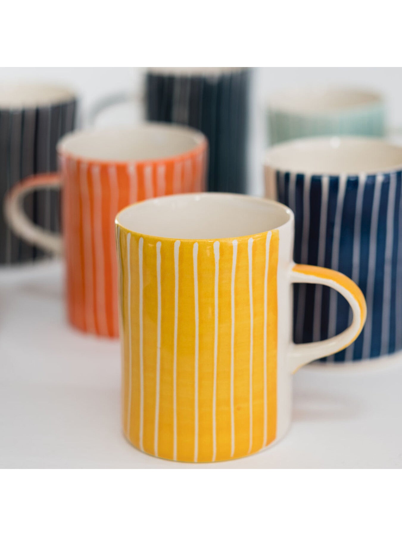 Sgraffito Demi Mug