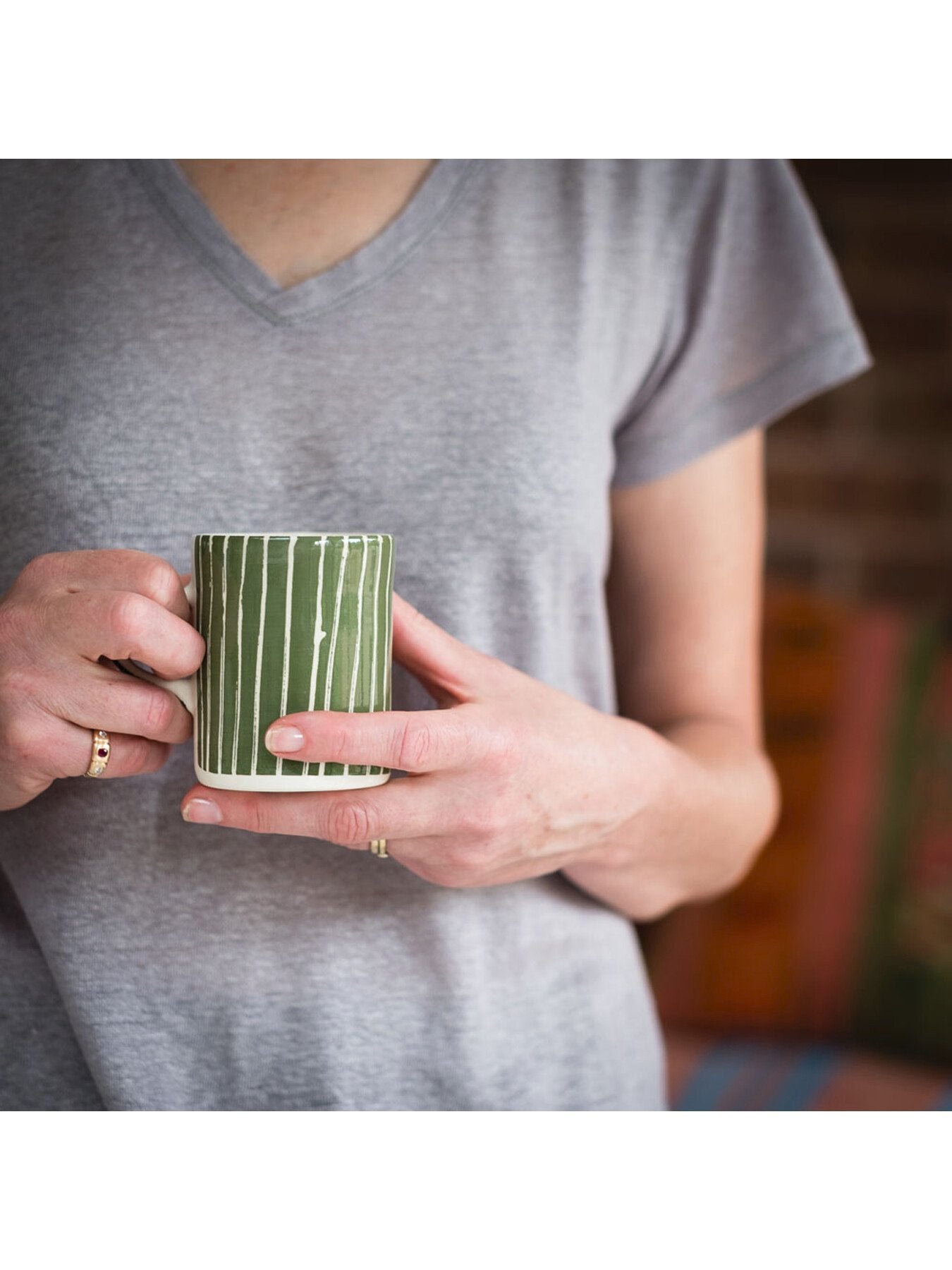 Sgraffito Demi Mug