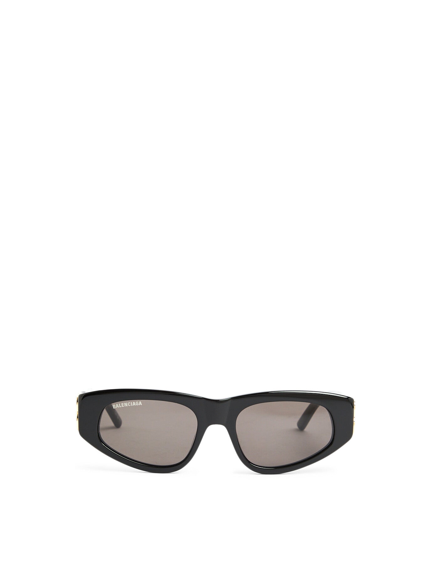 Wrap Around Acetate Logo Arm Acetate Sunglasses