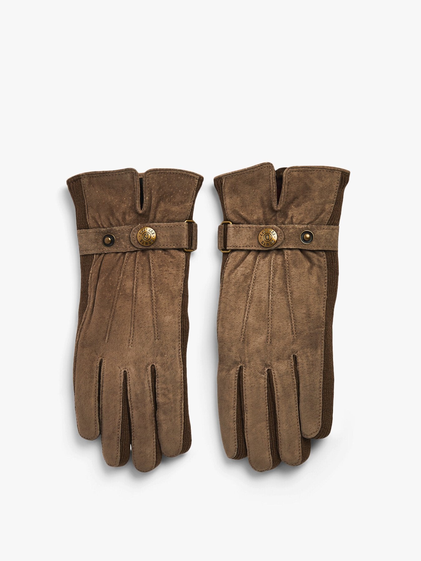 Laura Suede Glove with fastening