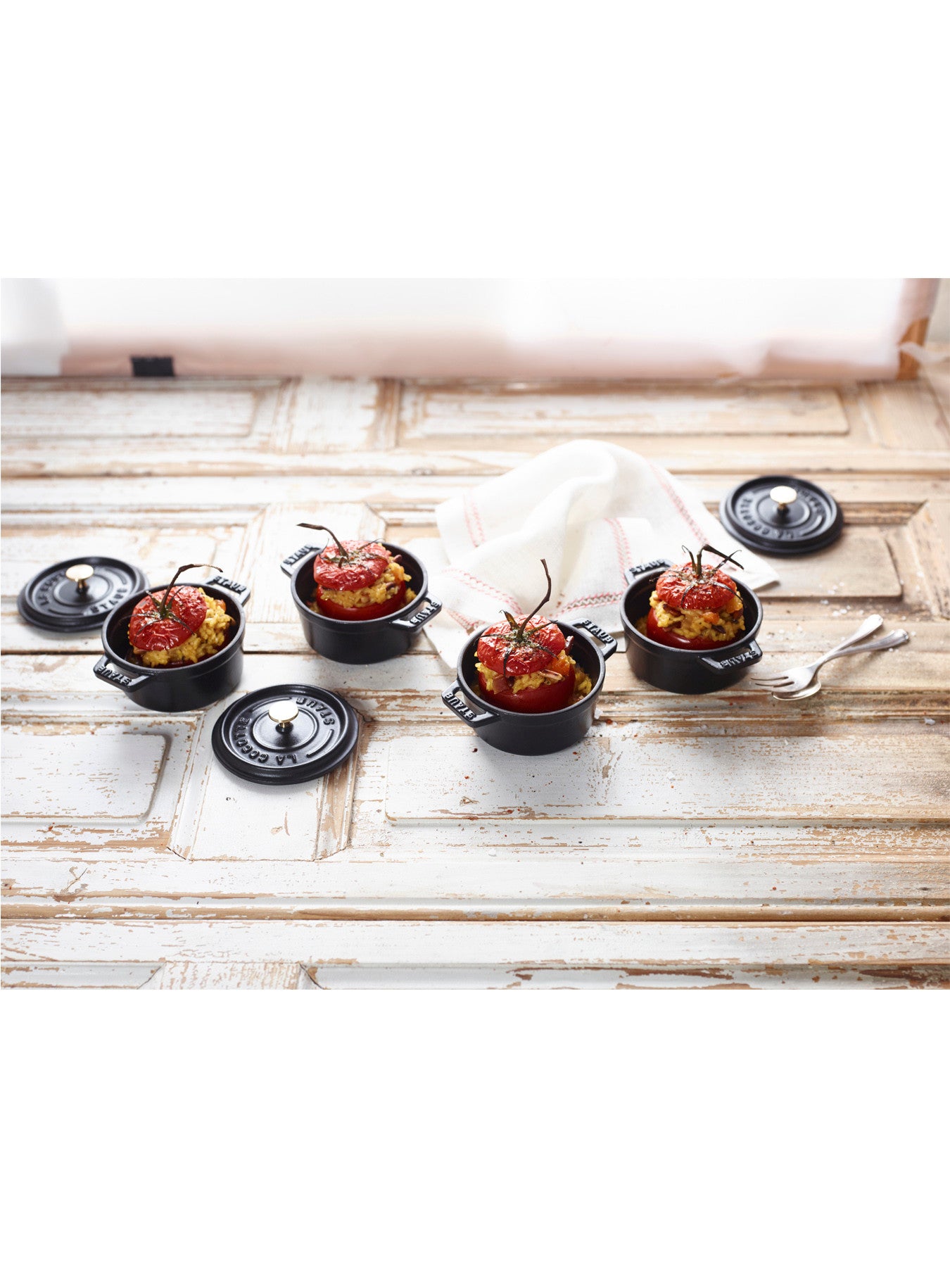 Round Cast Iron Mini Cocotte