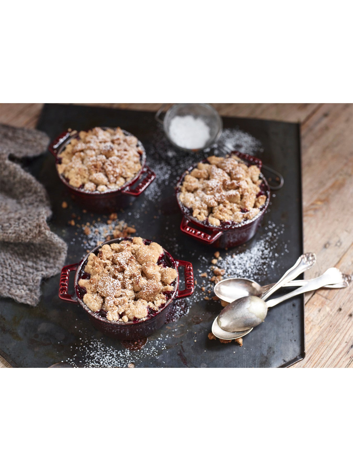 Round Cast Iron Mini Cocotte