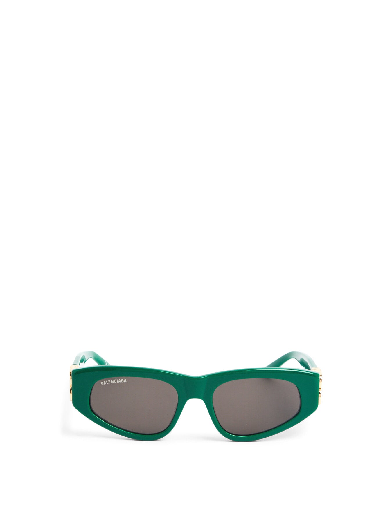Wrap Around Logo Arm Acetate Sunglasses