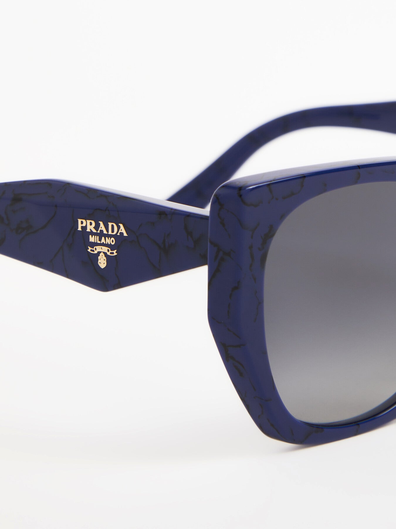 PR 19ZS Hexagonal Acetate Polarised Sunglasses