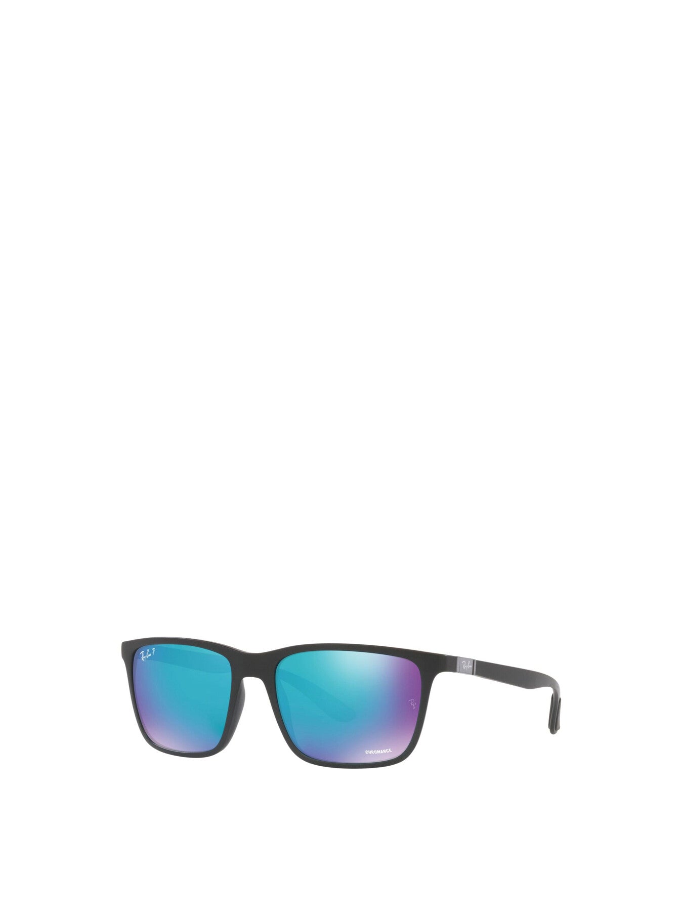 Rectangular Polarised Acetate Sunglasses