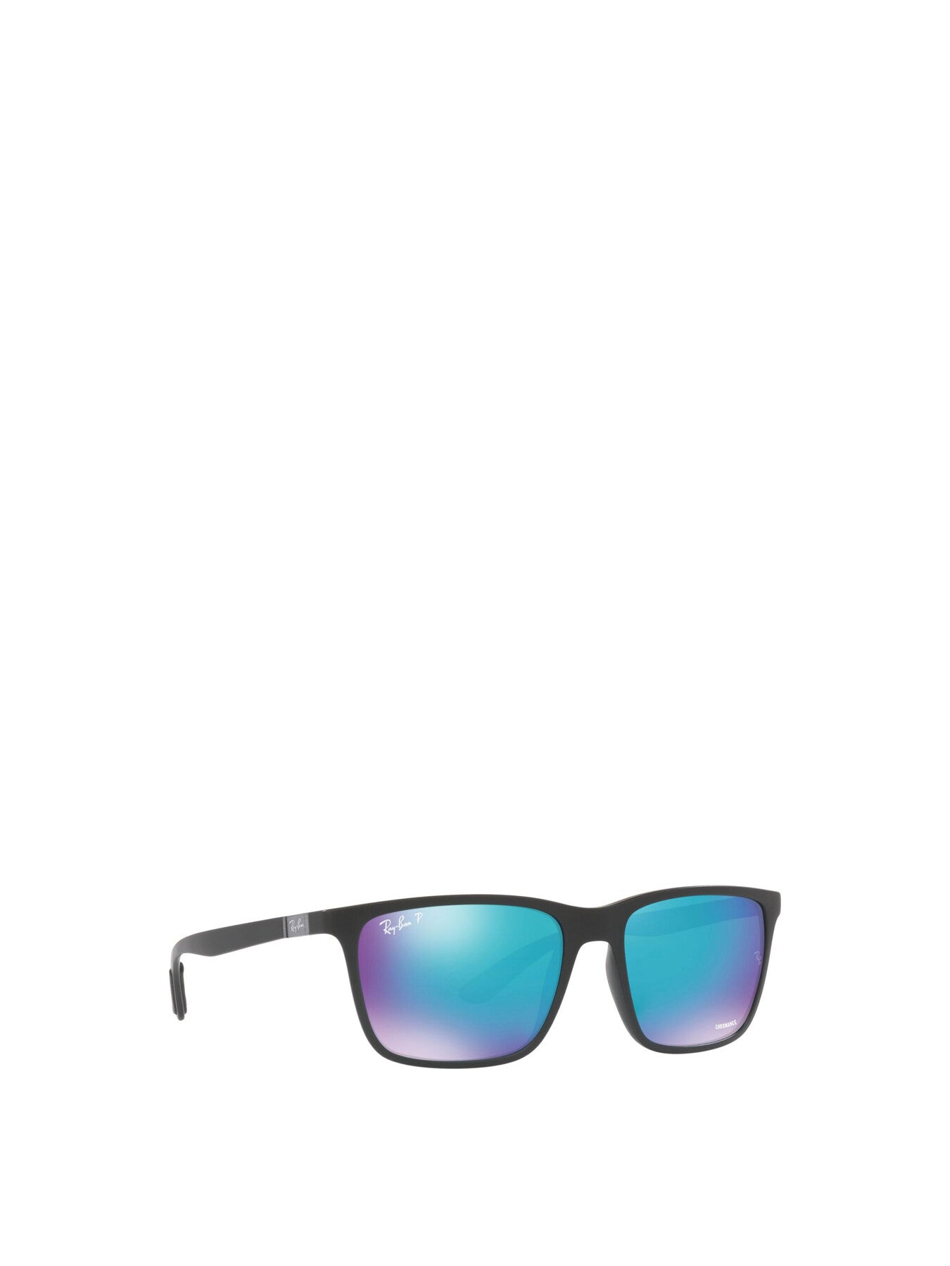 Rectangular Polarised Acetate Sunglasses