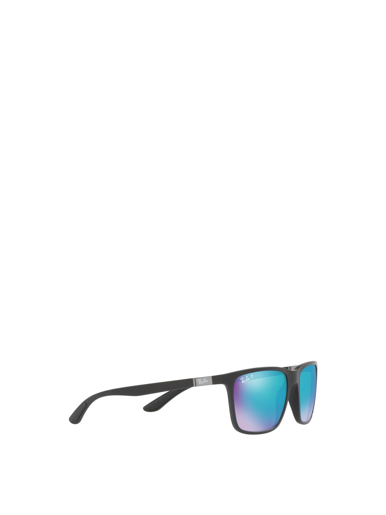 Rectangular Polarised Acetate Sunglasses