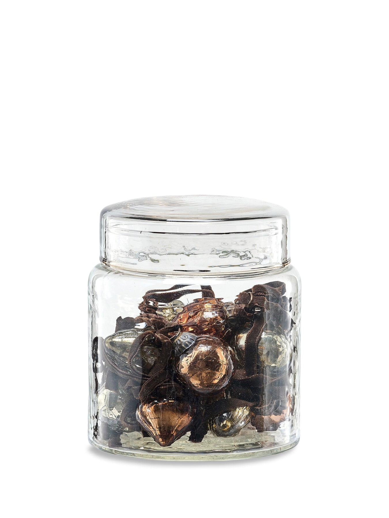 Adisa Antique Gold & Rust Bauble Jar Pack of 16