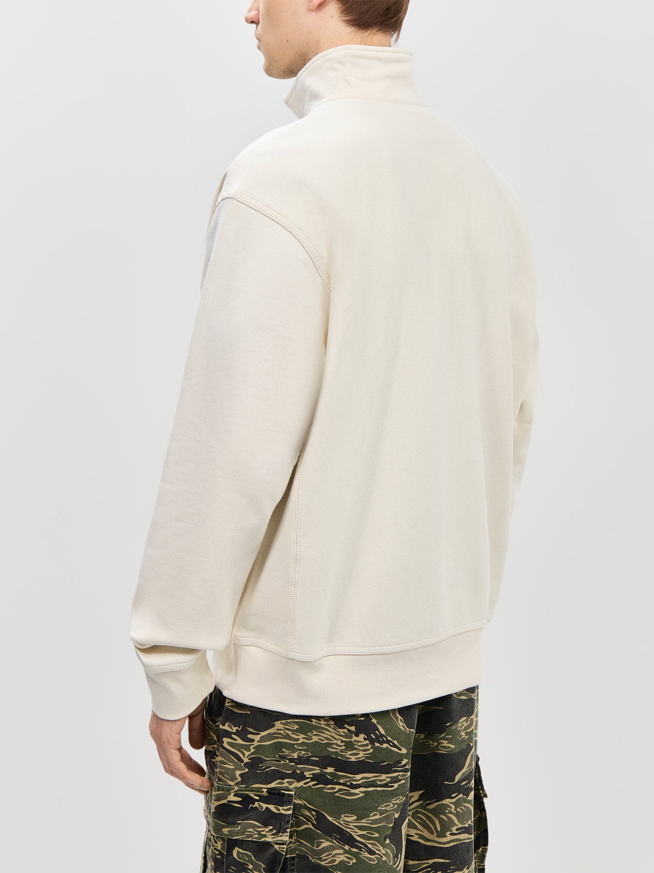 Half Zip American Script Sweatshirt