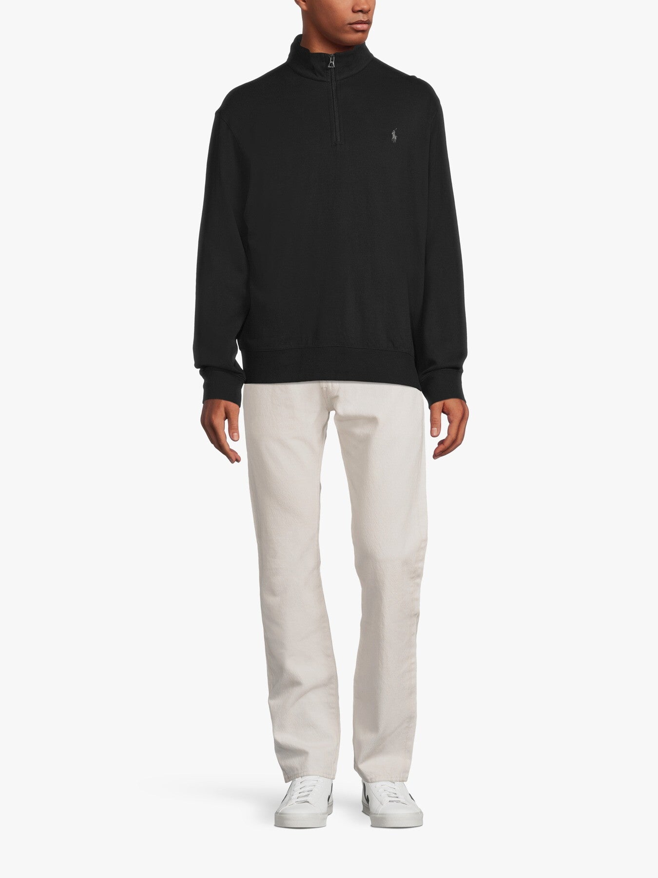 Double Knit Half Zip Sweat