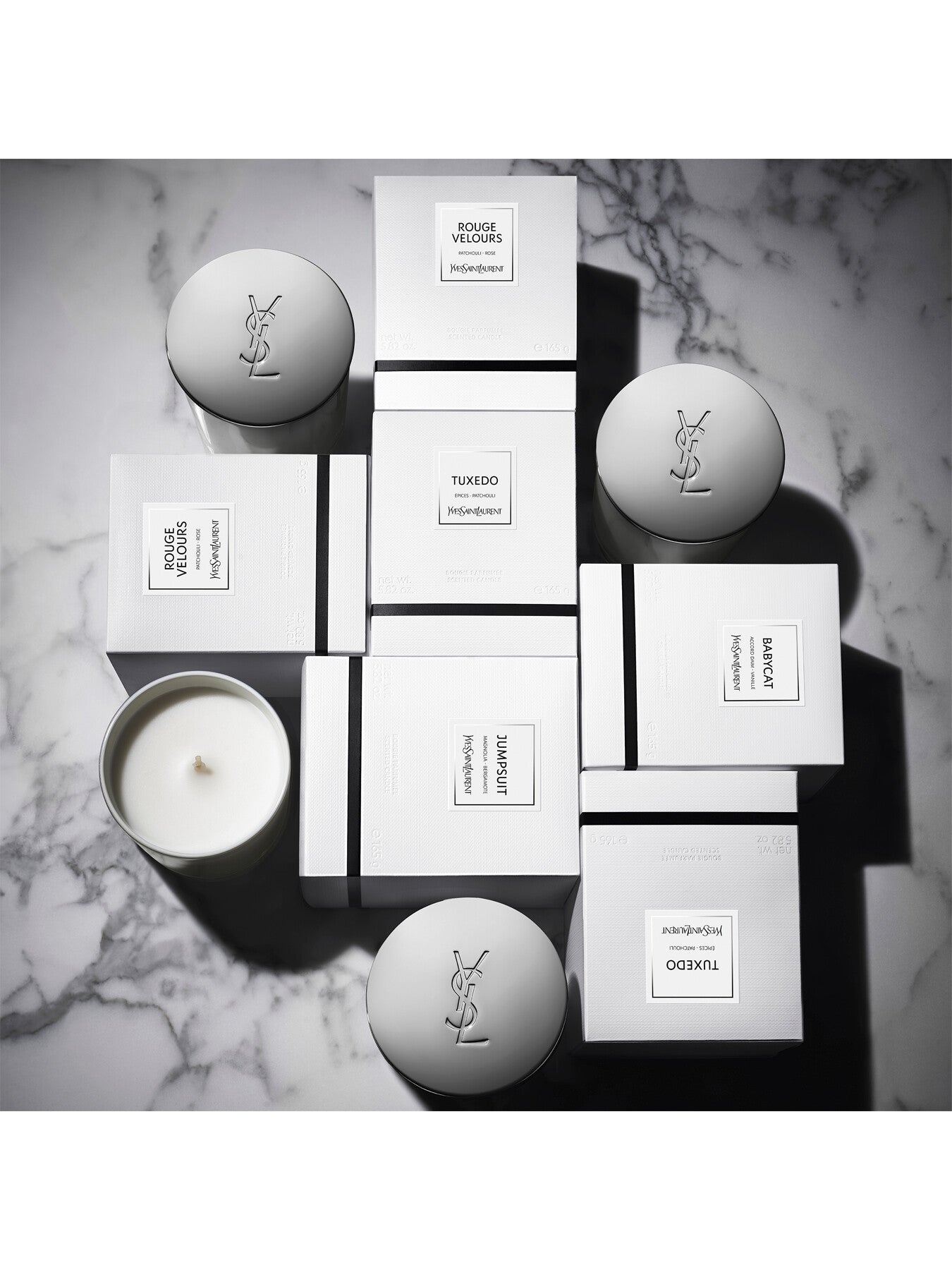 YSL Le Vestiaire Des Parfums Rouge Velours Candle 165g