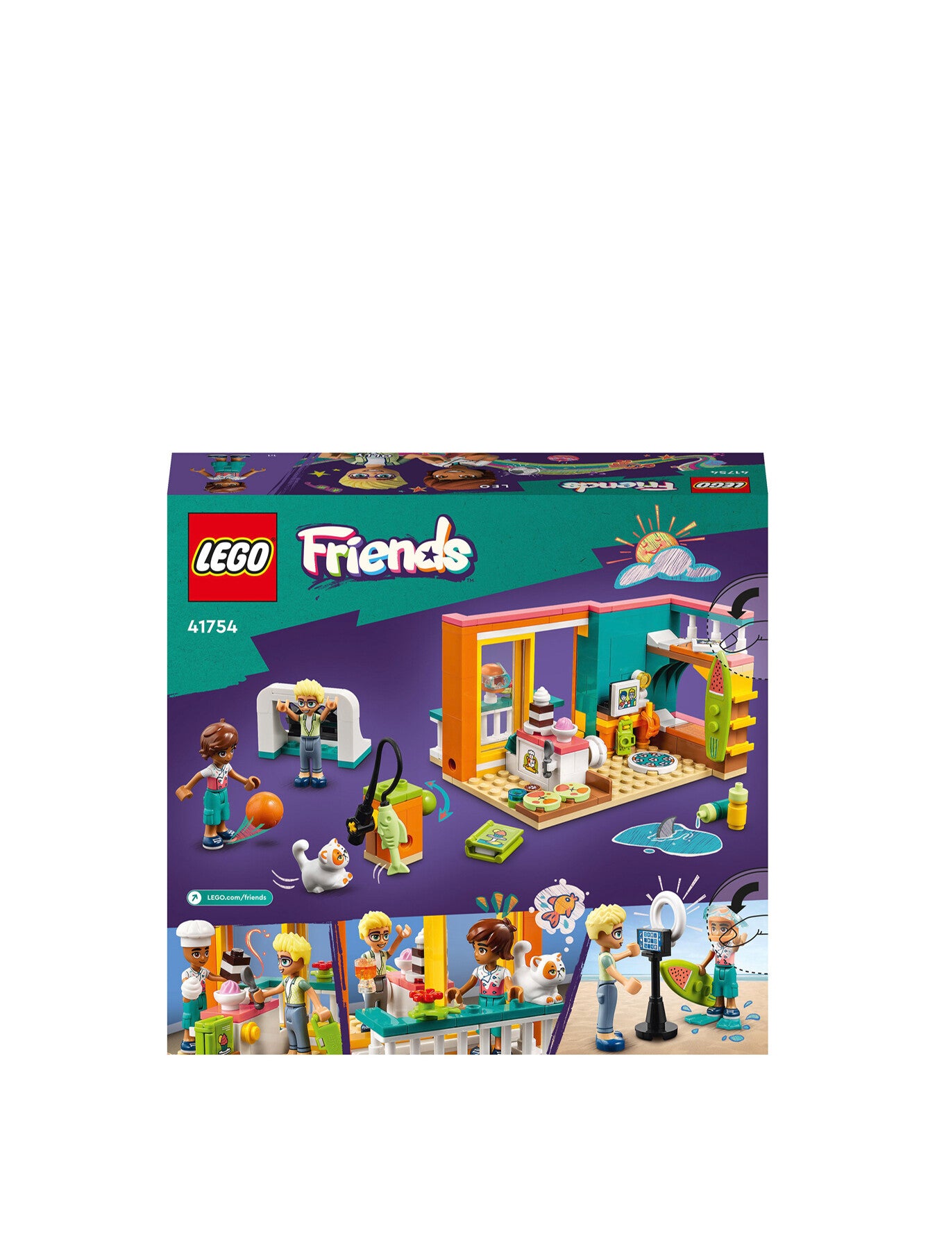 Friends Leos Room Toy Bedroom Playset 41754