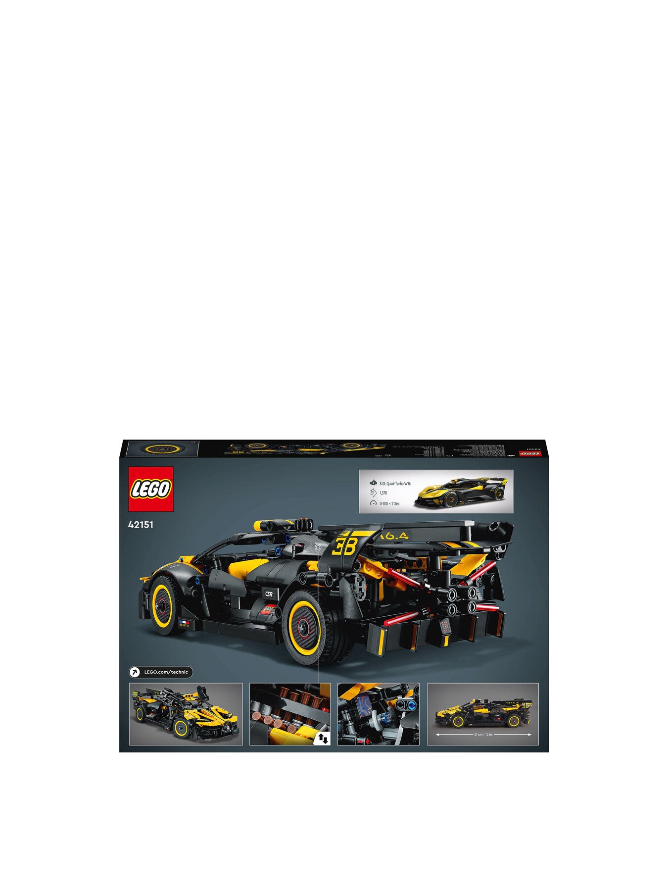 Technic Bugatti Bolide 42151 Building Toy Set