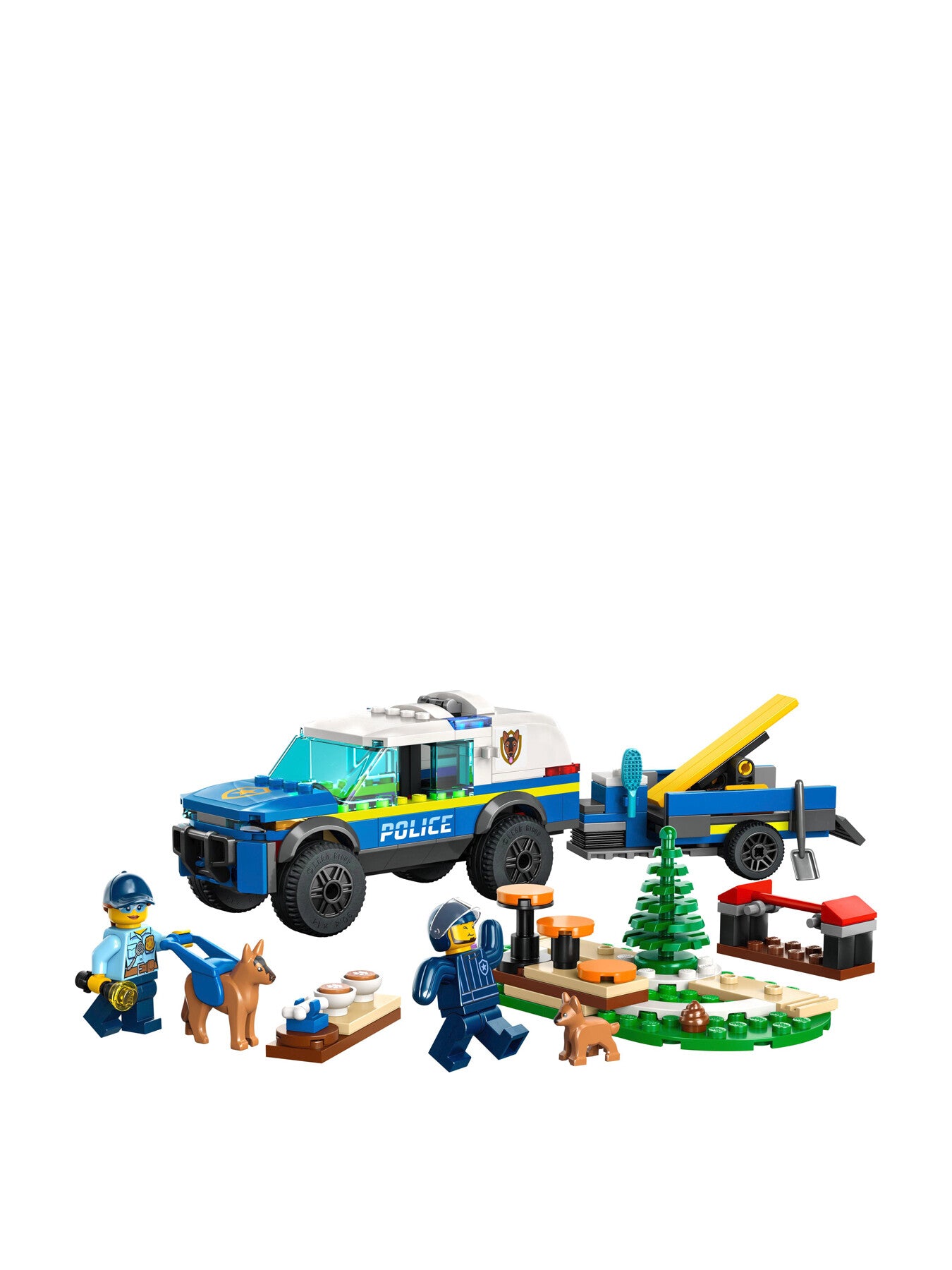 City Mobile Police Dog Training Set 60369