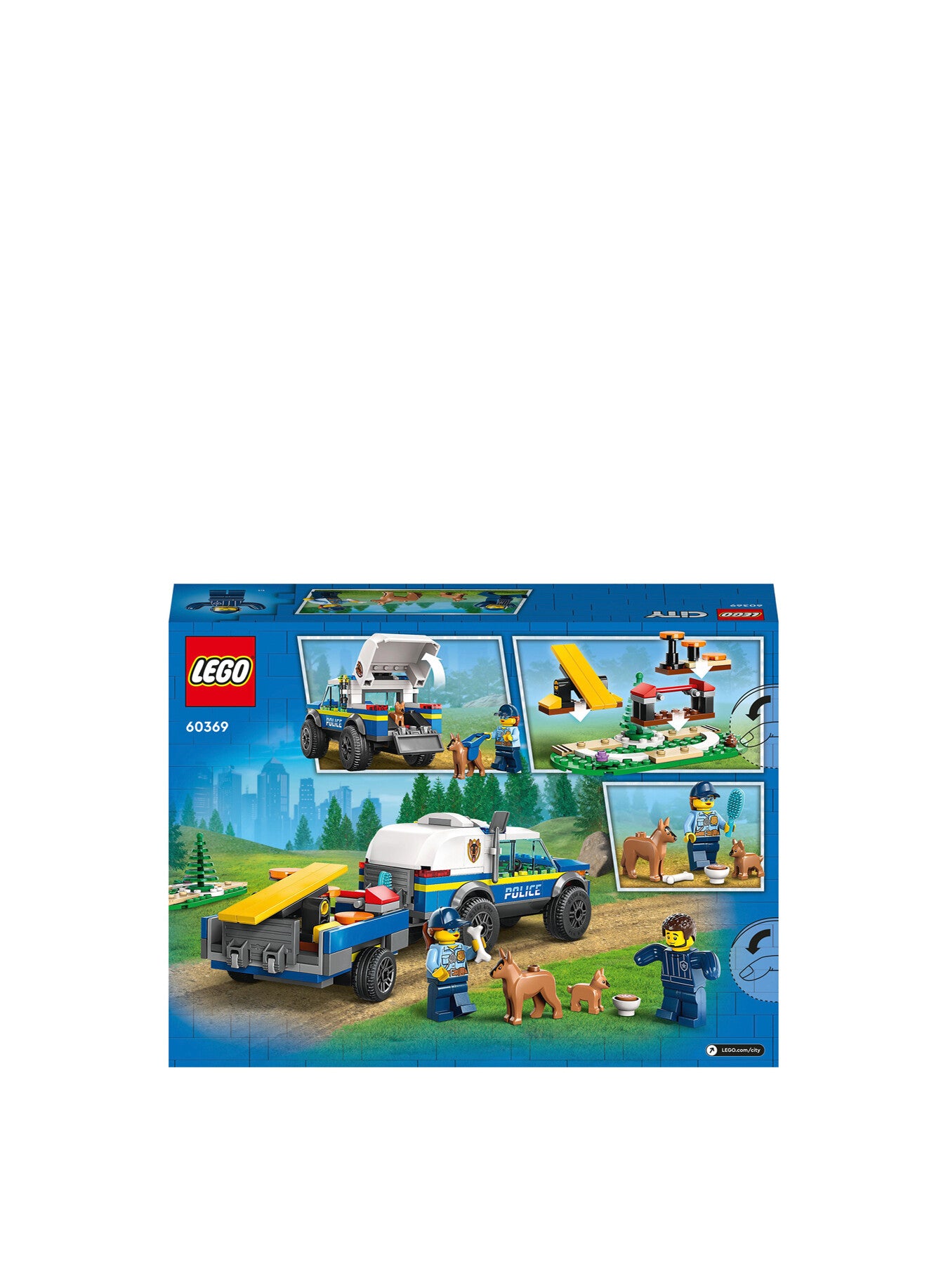 City Mobile Police Dog Training Set 60369
