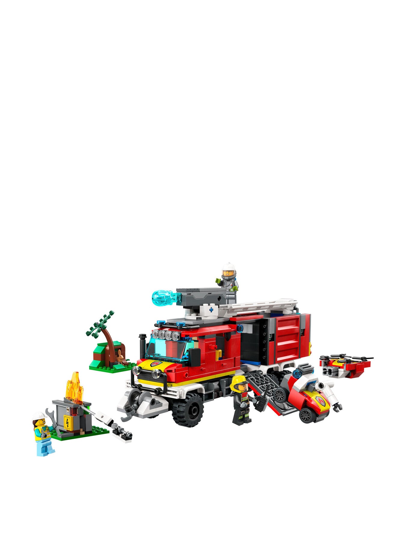 City Fire Command Unit Truck Toy 60374